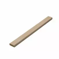 Poilsio Sprendimai Apdailos juostelė, 8 x 30 mm, liepos mediena 2.1