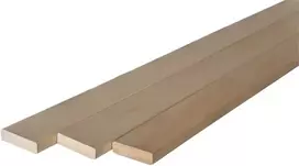 Gulto lenta 25 x 94 mm, abachi mediena 2.45