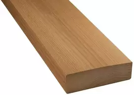 Gulto lenta, 28 x 90 mm, termo drebulės mediena, A rūšis, 4 vnt. 2.4