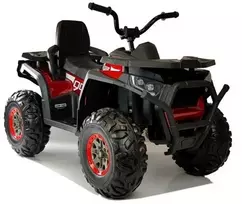 Elektrinis keturratis vaikams Quad XMX607, raudonas lakuotas