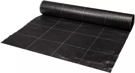 Agroplėvelė nuo piktžolių Bradas GRID 25 cm, 130 g, 1,1 x 50 m, juodas