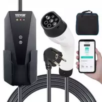 Vevor Nešiojamas EV įkroviklis Tipo 2, 16A 3.7 kW