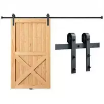 Vevor 8 pėdų slankiojančių durų komplektas