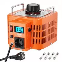 Vevor 3000VA kintamos įtampos transformatorius su LCD