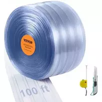 Vevor Skaidri PVC juostinė užuolaida 30 m