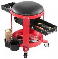 Vevor Mechaniko kėdutė ant ratukų su saugykla
