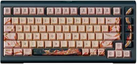 Ducky Year of the Snake 2025 Zodiac Klaviatūra žaidimams, 75%, Hot-Swap-fhig, RGB, ISO - MX2A Raudona