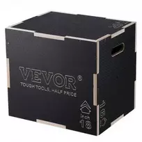 Vevor 3 in 1 šuolių dėžė, 50/45/40 cm
