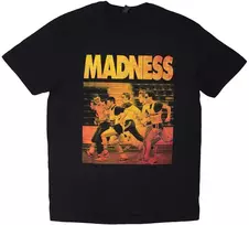 Rock Marškinėliai Madness Gold Keep Moving, Dydis: M