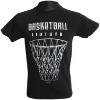 Basketball Lietuva Skulls Marškinėliai, Dydis: S
