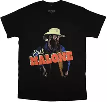 Rock Marškinėliai Post Malone Cowboy, Dydis: XXL