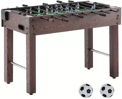 Standartinio dydžio stalo futbolo stalas, viso dydžio stalo futbolo stalas namams, šeimai ir žaidimų kambariui, 121.92 cm stalo futbolo stalas