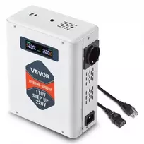 VEVOR Įtampos keitiklis, 3000VA, su LCD ekranu
