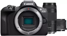 Canon EOS R100 + objektyvas RF-S 18-45mm + RF 75-300mm