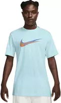 Nike Marškinėliai Vyrams M Nsw Tee 12Mo Swoosh Mėlyna HQ8092 474