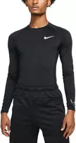 Nike Marškinėliai Vyrams M Nk Df Tight Top Ls Juodas DD1990 010