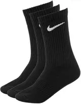 Nike Kojinės U NK Everyday Ltwt Crew 3PR Juodas