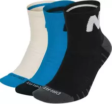 Nike Kojinės U NK Evry MX Cush Ankle 3PR Juodas Mėlyna Baltas SX7940 912