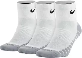 Nike Kojinės U NK Evry Max Cush Ankle 3PR Baltas SX5549 100