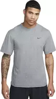 Nike Marškinėliai Vyrams M Nk Df Uv Hyverse Ss Pilkas DV9839 097