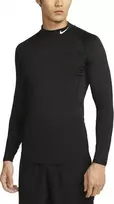 Nike Marškinėliai Vyrams M Np Df Tight Ls Mock Juodas FB7908 010