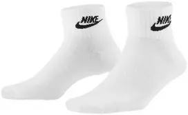 Nike Kojinės U NK Nsw Every Essential Ankle Baltas SK0110 101
