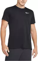 Nike Marškinėliai Vyrams M NK Df Superset Top Ss Juodas