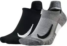 Nike Kojinės U NK Mltplier NS 2PR Juodas Pilkas SX7554 915