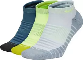 Nike Kojinės U NK Evry Max Cush NS 3PR Mėlyna Geltona Pilkas SX6964 955