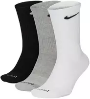 Nike Kojinės Unisex U Nk Everyday Plus Cush Crew Juodas Pilkas Baltas SX6888 964