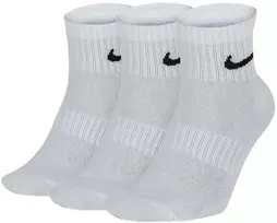 Nike Kojinės U NK Everyday Ltwt Ankle 3PR Baltas