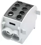 Simet 81508007 Al/Cu paskirstymo blokas SCB 70 (80310) SIMBLOCK vienpolis 70mm2 juodas 81508007