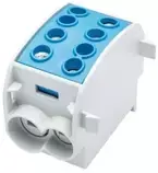 Simet 81508003 Al/Cu paskirstymo blokas SCB 70 (80310) SIMBLOCK vienpolis 70mm2 mėlynas 81508003