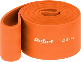 Guma TPE mankštos juosta - Power Band PT-7, oranžinė, 32-82 kg REBEL ACTIVE