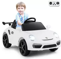 Promotions Vaikiškas elektrinis paspirtukas, licencijuotas Porsche, 104x57x48.5 cm, baltas