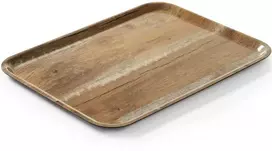 CAMBRO Capri serviravimo padėklas 33x43cm - rudas ąžuolas