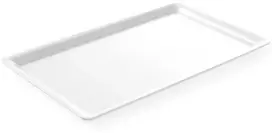 Melamino bufetas-padėklas GN1/1, aukštis 20 mm, baltas - Hendi 566008