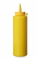 Šaltų padažų dozatorius 0,2 l, geltonas - Hendi 558003