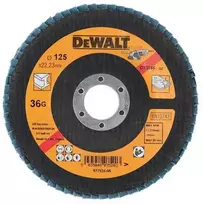 Išlenktas plokštelinis pjovimo diskas, 125/22,23 mm, G36, DeWALT [DT3265-QZ]