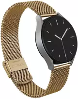 BURGA Metal Mesh Elegance universalus 20 mm laikrodžiams (auksinis)