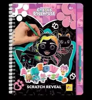 Dante Lisciani LISCIANI KOCI NAMELIS GABI ESKIZŲ KNYGA A-Miau-Mazing SCRATCH REVEL