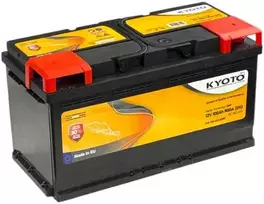 Akumuliatorius KYOTO 12 V, 100 Ah, 900 A, pliusas dešinėje