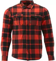 Toya Sa Poland Vyriški flaneliniai marškiniai raudoni | 100% medvilnė | XL dydis (YT-78803)