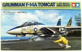 Tamiya Grumman F-14A Tomcat 1/48 lėktuvnešio starto rinkinys (vėlyvas) 61122