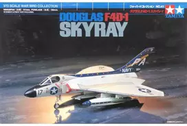 Tamiya Douglas F4D-1 Skyray 1/72 plastikinis lėktuvo modelis (60741)