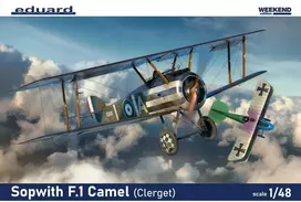 Eduard Sopwith Camel F.1 Clerget 1/48 plastikinis modelis Weekend Edition