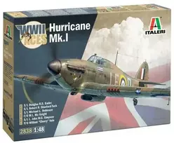 Italeri Hawker Hurricane Mk.I Aces 1/48 plastikinis surenkamas lėktuvo modelis