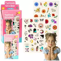 Lean Toys Vaikiškų tatuiruočių rinkinys 60 vnt.