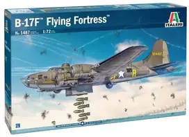 Italeri Boeing B-17F Skraidančioji Tvirtovė 1/72 plastikinis lėktuvo modelis