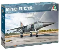 Italeri Dassault Mirage F1 C/CR 1/48 plastikinis lėktuvo modelis